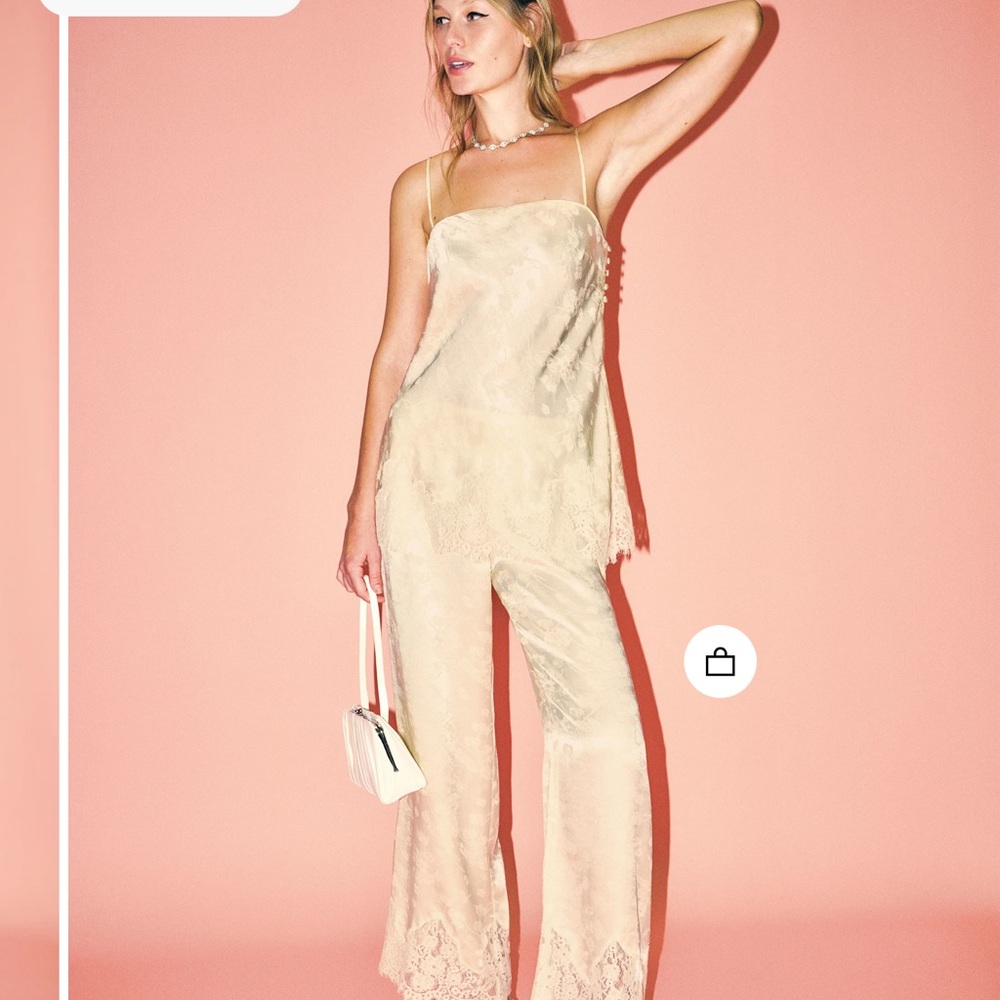 REFORMATION SILK TOP